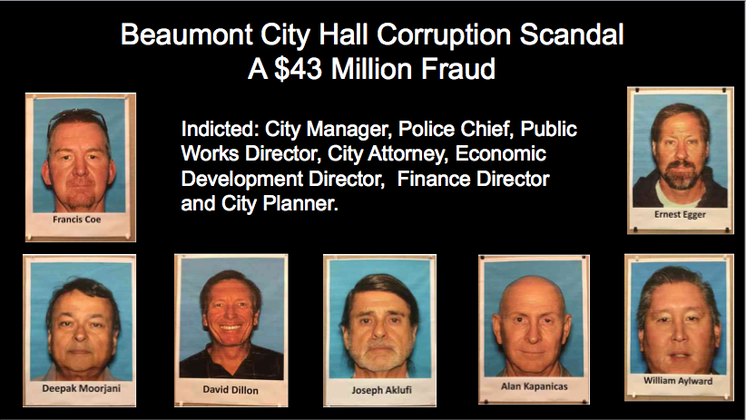 Lack of Ethics in Local Government Fraud in Beaumont California