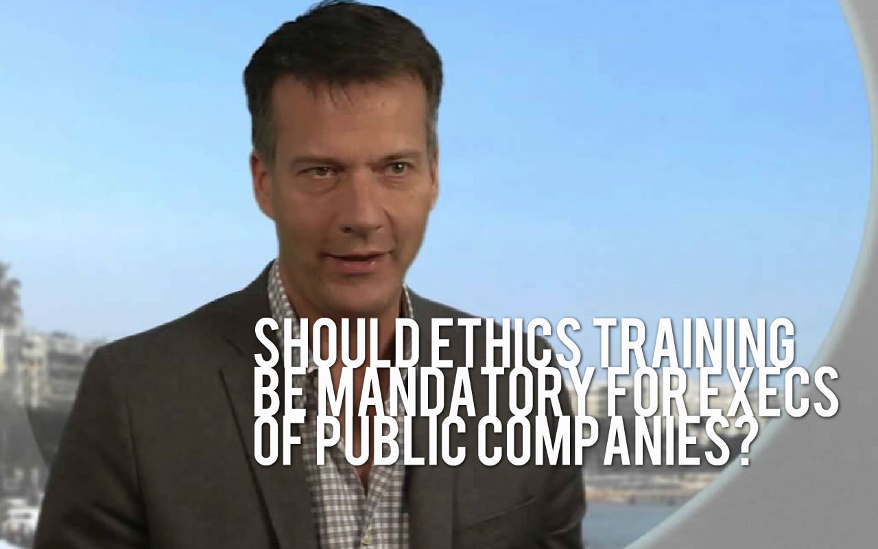 Should Executives of Publicly-Traded Companies Undergo Ethics Training?