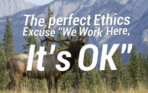 Ethics Excuse