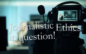 Journalistic Ethics